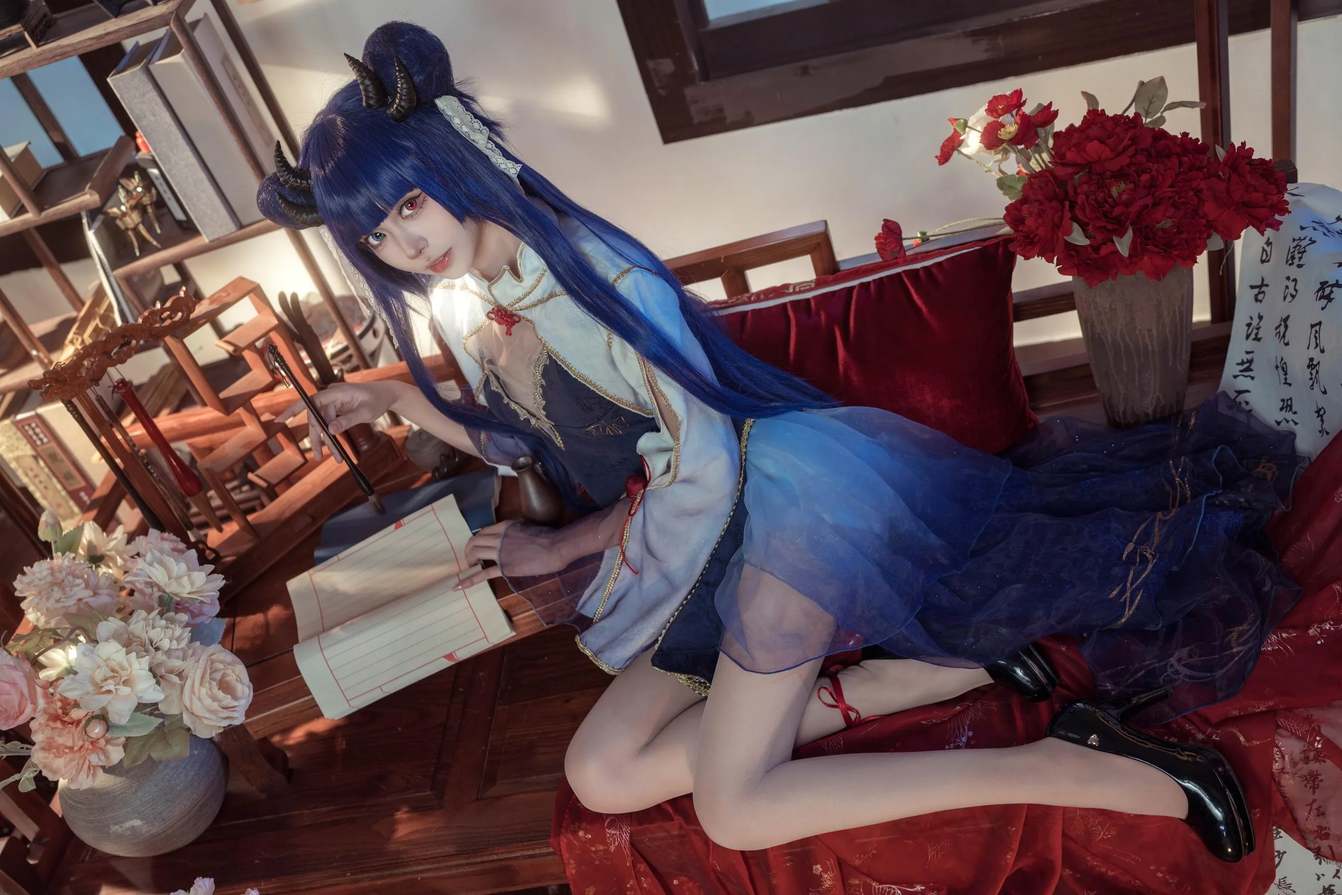 艾西Aiwest – NO.06 伊吹新年旗袍 [35P]插图4